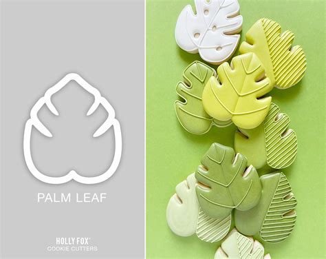 Palm Leaf Cookie Cutter Etsy