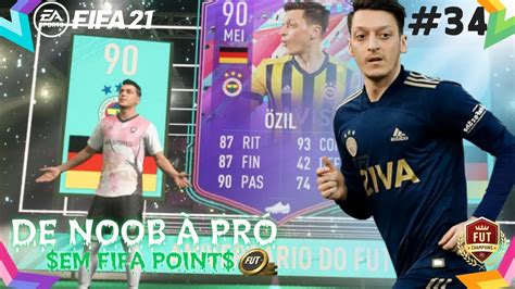 MUITOS PACKS E DME OZIL FUT BIRTHDAY FIFA 21 UT DE NOOB A PRÓ 34