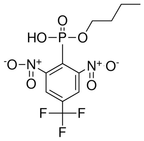 Dinitro Trifluoromethyl Phenyl Phosphonic Acid Monobutyl Ester