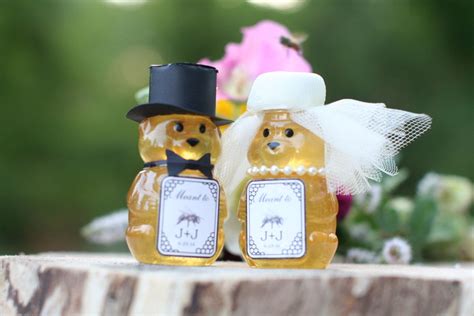 Honey Bear Wedding Favors Rustic Wedding Favors Honey Bridal Etsy