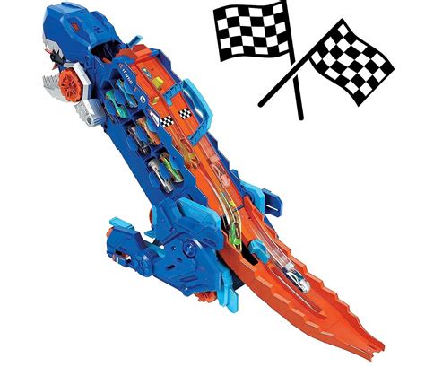 Hot Wheels City T Rex Mega Transporter Hng Vroda