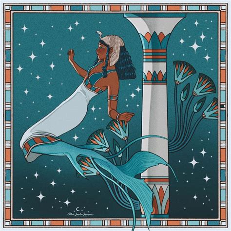 Historical Mermay Ancient Egyptian Mermaid By Chloezarts R