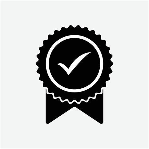 Approval Check Icon Check Mark Icon Vector Illustration 12773673