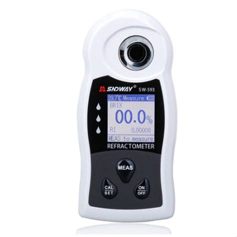 Harga Sndway Refractometer Sugar Brix Meter Sacharimeter Digital SW