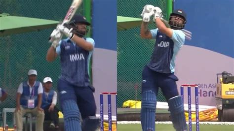 Rinku Singh Sets Asian Games 2023 Ablaze With Phenomenal Batting