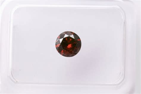 Diamond 0 51 Ct Brilliant Round Colour Treated Catawiki