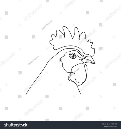 Vector Continuous One Single Line Drawing Stock Vector Royalty Free