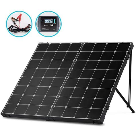 Renogy 200 Watt Off Grid Portable Foldable Solar Panel Suitcase Built In Kickstand With