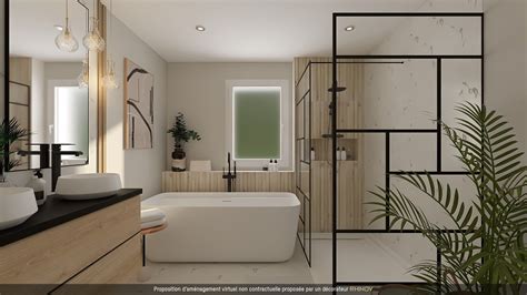 Salle de bain contemporaine le parfait alliage entre esthétisme et