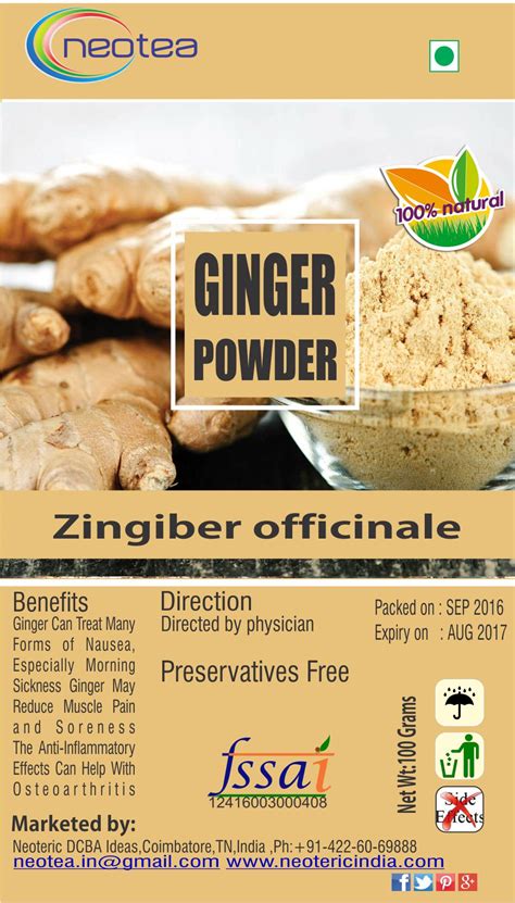 Buy Dry Ginger Powder 300 Grams 3 Pack 100 Natural Online ₹549 From Shopclues