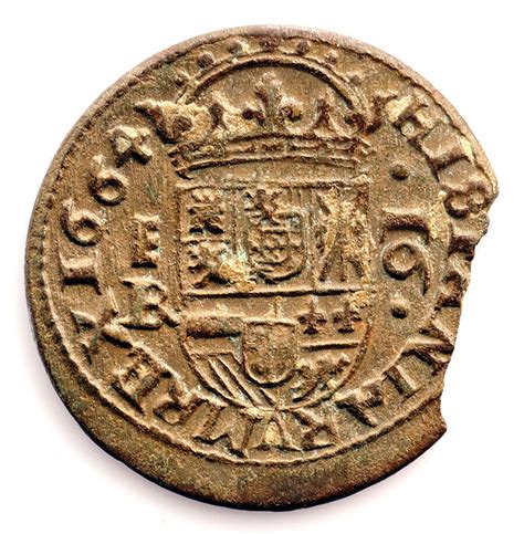 Spain Felipe Iv Maravedis Segovia Ebc Xf Copper Oz Ebay