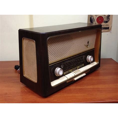 Купить Ламповый радиоприемник Grundig Konzertgerat 4097 Nussbaum Natur ...