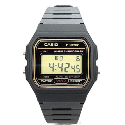 Casio F Wg Qef Unisex Adult Digital Quartz Watch With Resin Strap