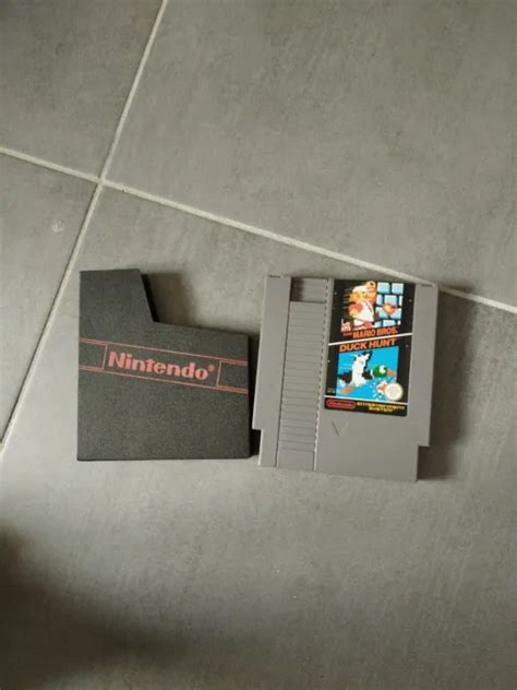 SUPER MARIO BROS Duck Hunt Nintendo NES PAL B FAH EUR 8 90