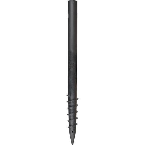 Свая винтовая многовитковая c монтажным окном СВАЙБЕР svo76x1200x3.0 ...