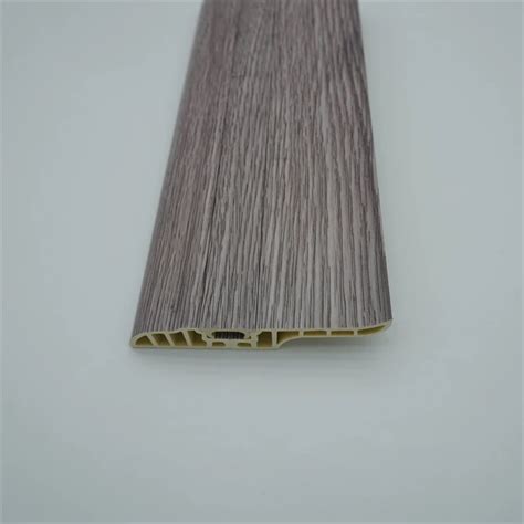 Pvc Skirting Board Floor Joint Stair Board Deceleration T Formed Fire