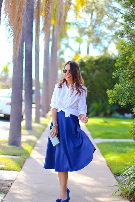 Fantastic Outfit Ideas With Feminine Midi Skirts Pretty Designs