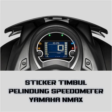 Jual Sticker Pelindung Speedometer Spidometer Yamaha Nmax Old