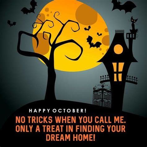 Trick Or Treat Real Estate Fun Real Estate Memes Real Estate Slogans