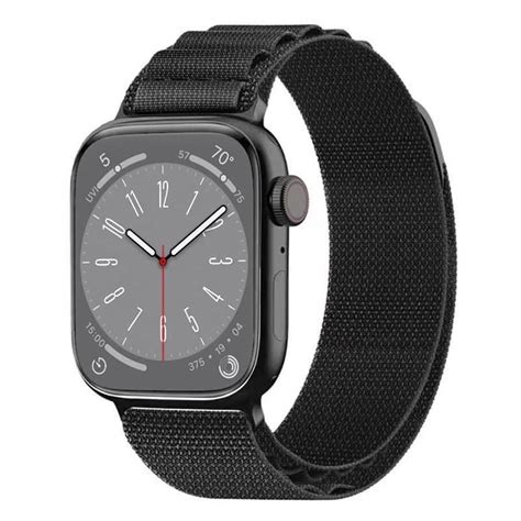 Artic Nylon Klockarmband Apple Watch Mm Svart Elgiganten