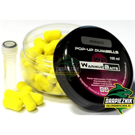 Warmuz Baits Dumbells Pop Up Mm Dopalacz Ananas Sklep W Dkarski