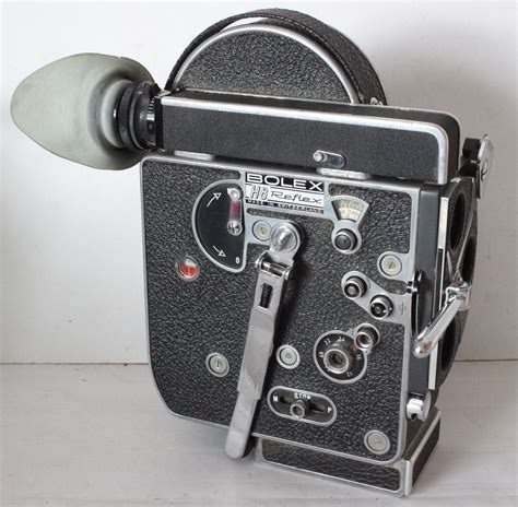 Paillard Bolex H8 Rex 4 8mm Reflex Movie Camera 1965 Vintagebolex