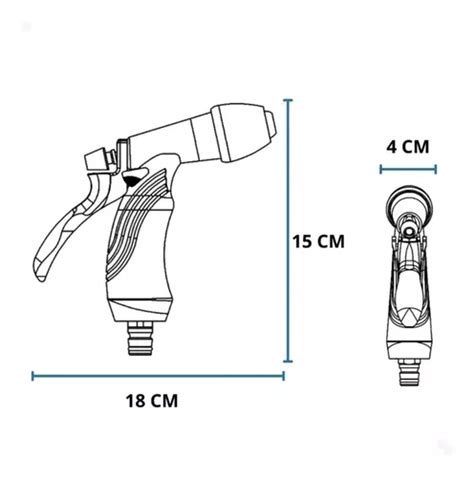 Kit Hidropistola Engate Rapido Adaptador Para Mangueira Venda Em