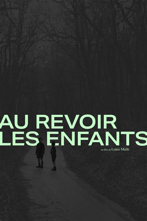 Au Revoir Les Enfants | Movie Posters Series on Behance