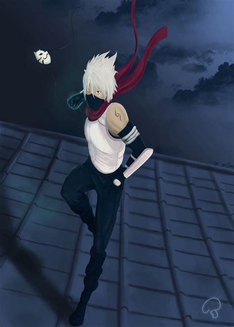 Kakashi Anbu por Selexia | Dibujando