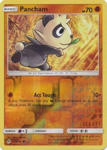 Pancham Reverse Holo 65 Prices Pokemon Forbidden Light Pokemon Cards