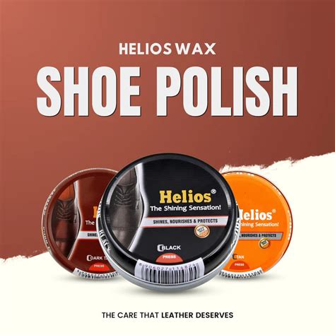 Helios Leather Wax Shoe Polish 40gm Yolo