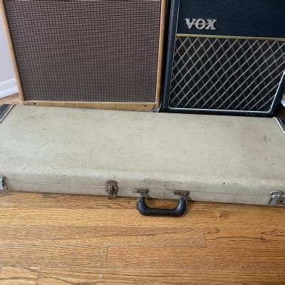 Fender Stratocaster Telecaster Case Blonde Reverb