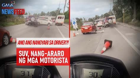 SUV Nang Araro Ng Mga Motorista GMA Integrated Newsfeed YouTube