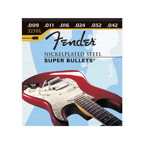 Fender Super Bullet Strings Nickel Plated Steel 3250l 9 42