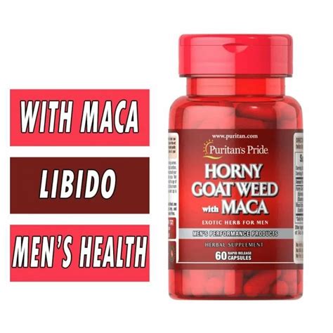 Horny Goat Weed W Maca Puritan S Pride Sexual Health