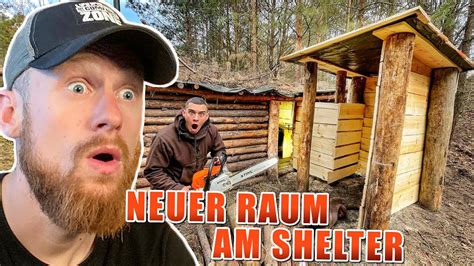 Fritz Reagiert Auf Neuer Raum F R Den Xxl Shelter Von Survival Mattin