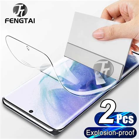 Pcs Hydrogel Film For Samsung Galaxy S Ultra S Plus S Fe S