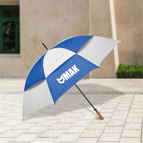 Inch Arc Vented Custom Windproof Umbrellas