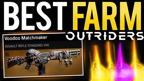 Best Legendary Farm Fastest Epic Legendary Spot Outriders Youtube