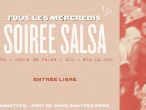 TMS Soirée Latina Annette K PARIS 15 75 Mercredi 22 mars 2023