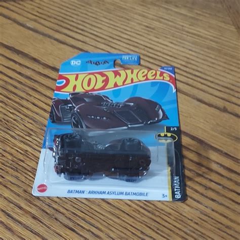 DC Comics Toys Hot Wheels Batman Arkham Asylum Batmobile Poshmark