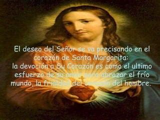 Revelaciones del sagrado corazón de jesús a santa margarita PPT