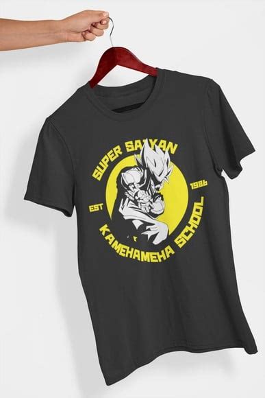 Camiseta Goku Kamehameha Dragon Ball Alta Qualidade Elo