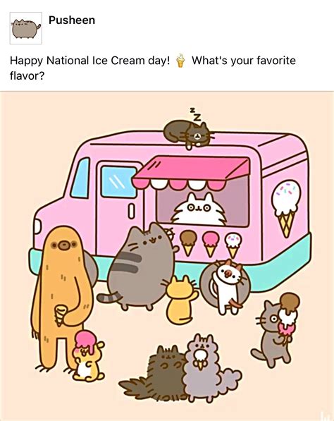 Pusheen Eating Ice Cream Desenhos Kawaii Tumblr Desenhos Kawaii