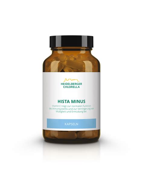 Hista Minus Kapseln online kaufen | Heidelberger Chlorella