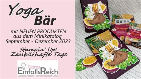 Yoga B R Neue Produkte Minikatalog September Dezember