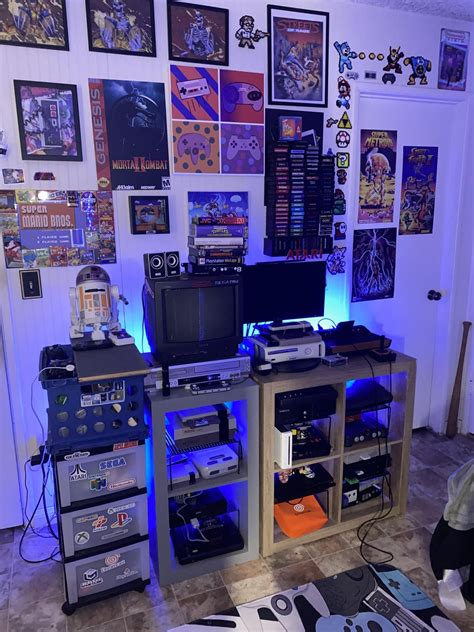 Game room setup is out of room : r/RetroGamePorn