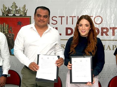 Indeporte Y Enlef Firman Convenio De Colaboraci N