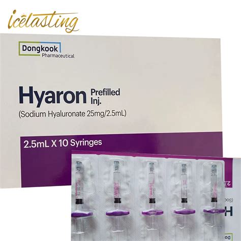 Korea Hyaron Mesotherapy Solution Non Crosslinked Hyaluronic Acid