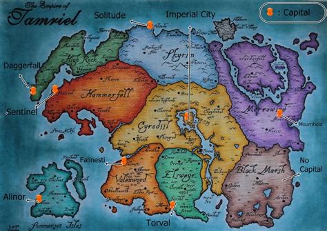 This Is All Capital Of Tamriel Of The Series Of The Elder Scrolls In